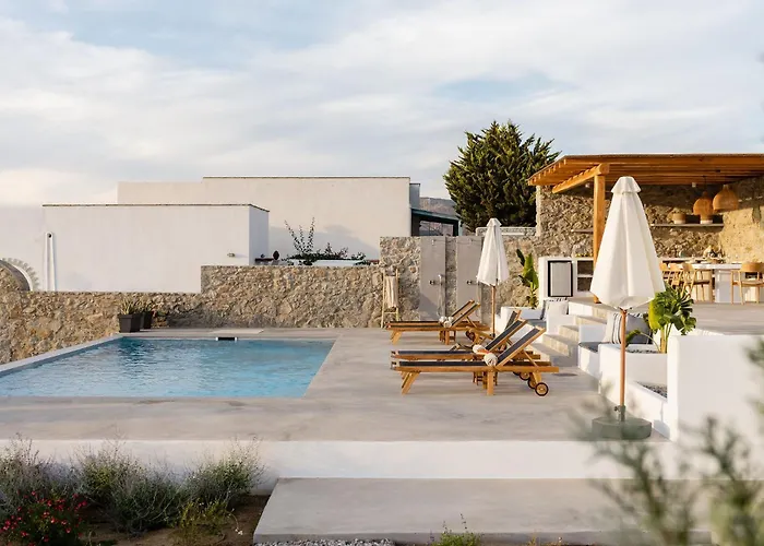 Serenity Sunset Villa, Glinado Naxos, By Naxosvibe *