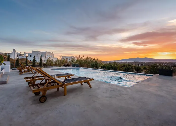 Serenity Sunset Villa, Glinado Naxos, By Naxosvibe Glinado Naxos