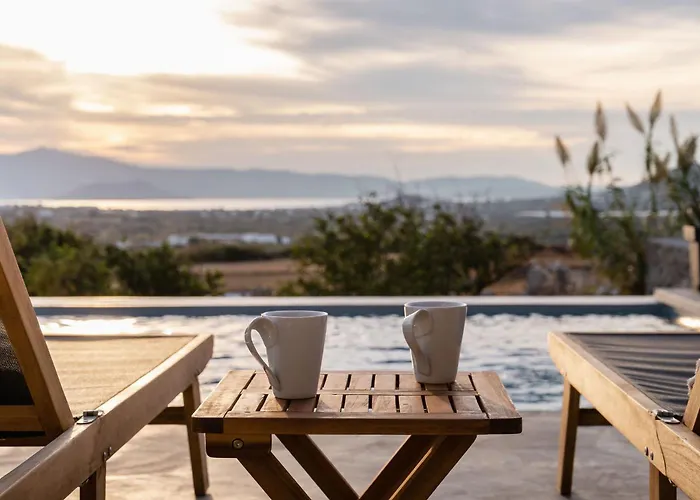 Serenity Sunset Villa, Glinado Naxos, By Naxosvibe Glinado Naxos