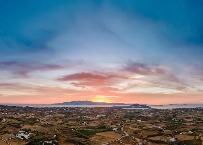 Serenity Sunset Villa, Glinado Naxos, By Naxosvibe * Glinado Naxos