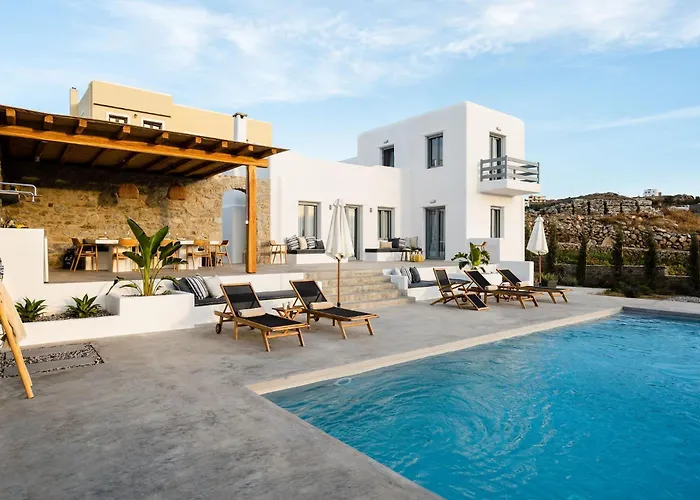 Villa Serenity Sunset Villa, Glinado Naxos, By Naxosvibe *