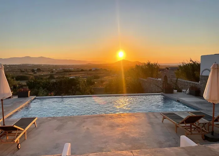 Serenity Sunset Villa, Glinado Naxos, By Naxosvibe Villa *