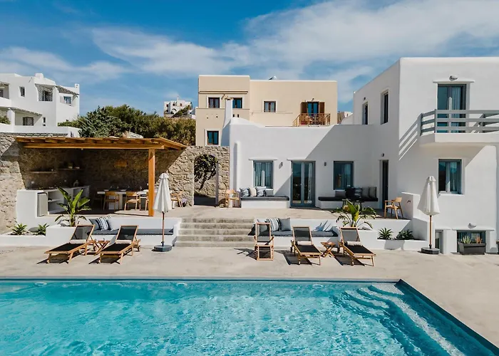 Serenity Sunset Villa, Glinado Naxos, By Naxosvibe * Glinado Naxos