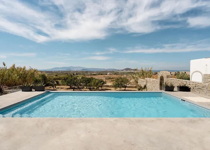 Serenity Sunset Villa, Glinado Naxos, By Naxosvibe Villa